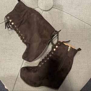 Wedge Booties
